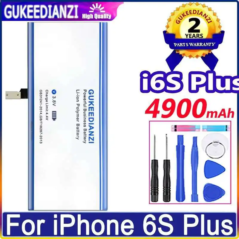 

Environmentally Friendly For Apple iPhone 6S Plus High Compatibility Mobile Phone Battery 4900mAh