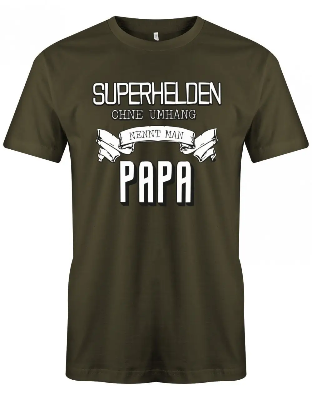 Papa T Shirt Superhelden Ohne Umhang Nennt Man Lustig Geschenkidee Für