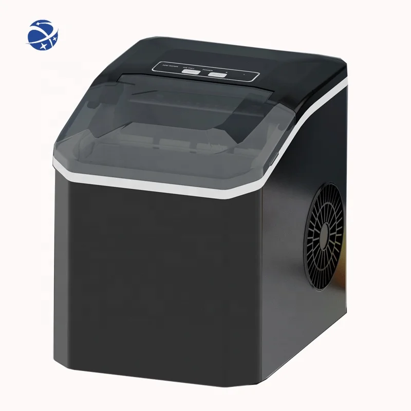 YYHC Portable Automatic Ice Maker 12KG Mini Ice Maker Commercial Tube Ice Machine