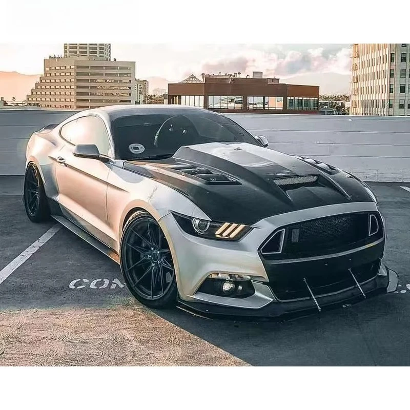 

Mustang Carbon Fiber Hood for 2015-2017 Mustang Modified GT500 Carbon Fiber Hood