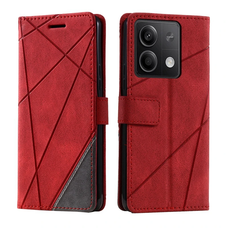 For Coque Xiaomi Redmi Note 13 5G Cover Flip Wallet Leather Case on For Funda Xiomi Redmi Note 13 Pro 5G Note13 Pro+ Phone Case
