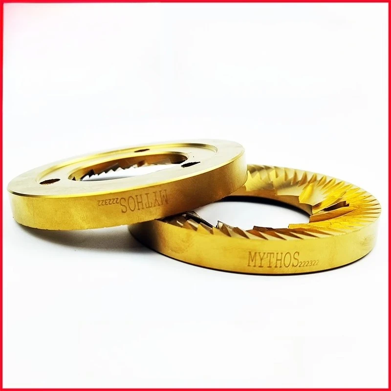 Convient pour Nova Nuova Black Hawk Mythos moulin à café 75mm meulage tête de coupe plaquée titane