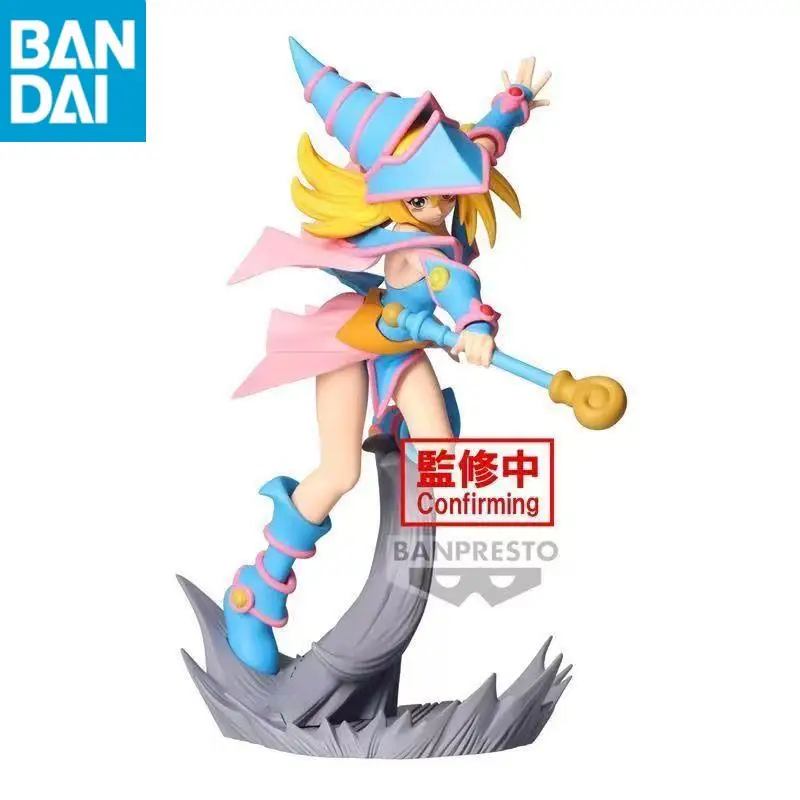 Bandai Namco Banpresto Yu-Gi-Oh!duel Links Senkouzekkei Schwarzer Magier Mädchen Dunkler Magier Mädchen Yami Yugi PVC Sammler Spielzeug Geschenk