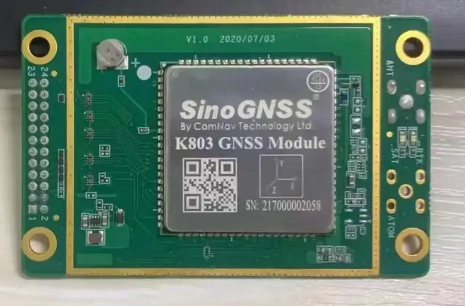 SinoGNSS K803 Comnav GNSS receiver OEM board High precision K803S RTK GPS  Glonass Galileo Support IMU K706 for RC drone