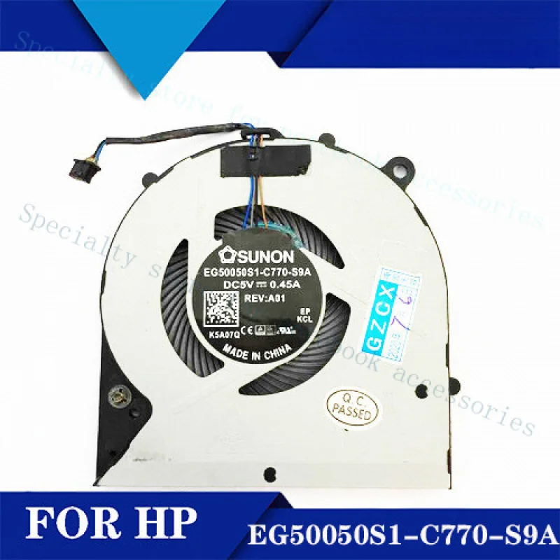 A+ KSB0805HCAG1 para HP EliteBook745 840 848 G3 G4 MT42 MT43 ventilador de refrigeración de CPU