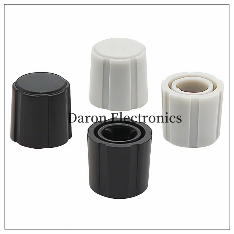 Plastic knob 11.5*11D hole 6mm potentiometer/code switch cap, audio speaker volume adjustment cap