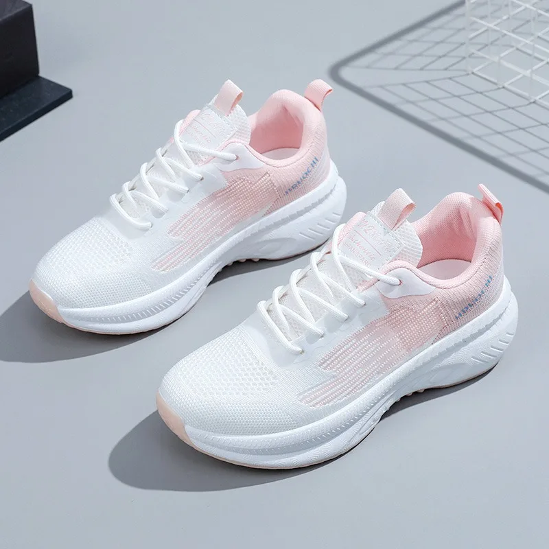 High Quality Chunky Women's Sneakers Spring Summer Breathable All-match Running Shoes Ladies Tennis Shoe Non Slip Walking Shoes