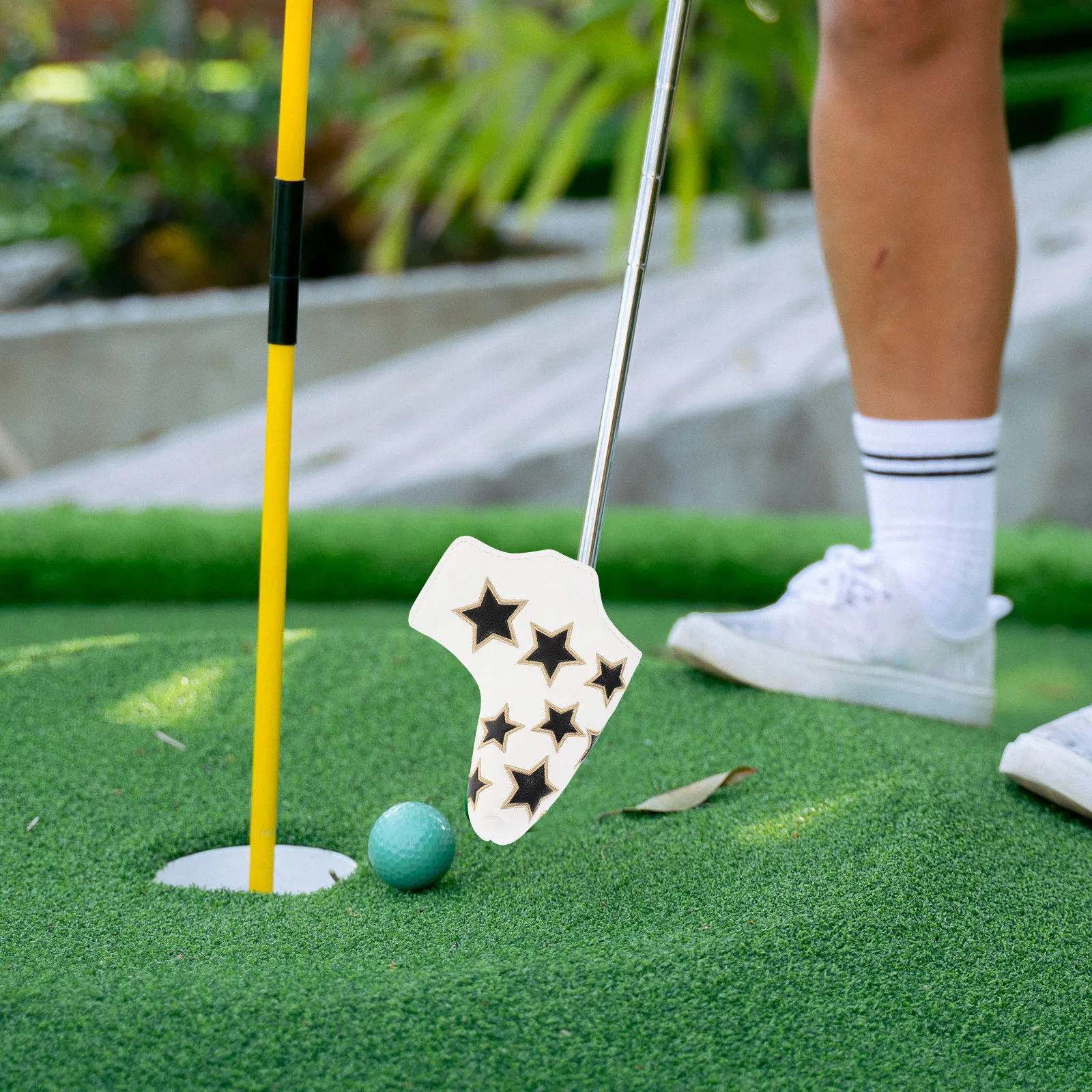 

1Pcs Professional Golfs Putter Head Cover Thickened PU Material Strong Protection Golf Accessory Gift Putter Cover