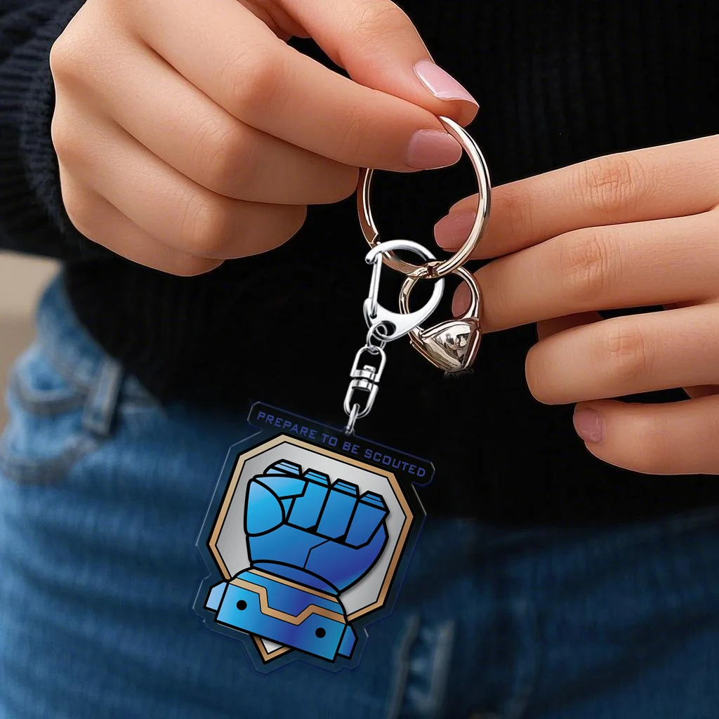 Mecha Mechwarrior Game Keychains Bag Charm Inner Sphere Robot Mechs Mw Car Key Chain Keyrings Friends Gamer Gifts