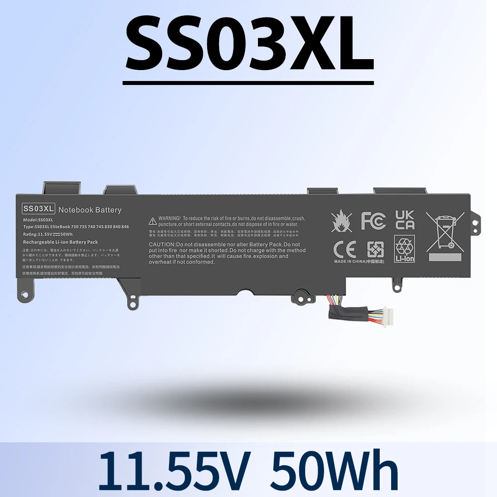 SS03XL 933321-855 Battery for Hp EliteBook 840 G5,EliteBook G6 730 735 740 745 830 846 ZBook 14U G5 G6 932823-421 933321-852