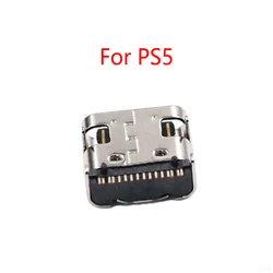 10PCS/Lot For Sony Playstation PS5 Controller Power Hole Interface Type C USB Charging Socket Port Connector