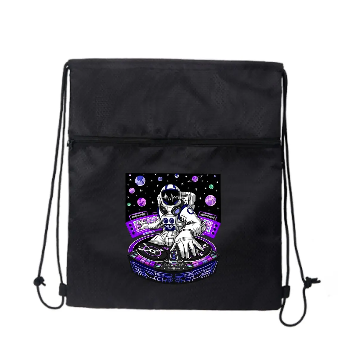 

Рюкзак унисекс для фитнеса на открытом воздухе с карманом на шнурке для космических видов спорта