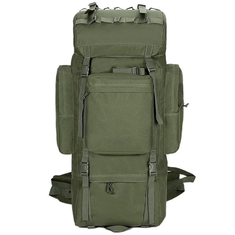 Imagem -04 - Grande Capacidade Tática Camo Mochila Militar fã Mochila Montanhismo ao ar Livre Bolsa Camping 100l Novo