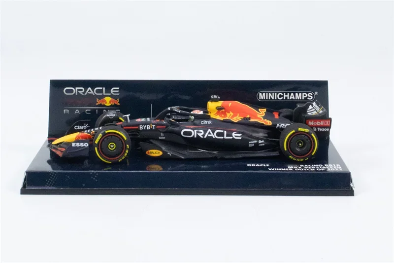 MINICHAMPS 1:43 2022 F1 RB RACING RB18 #1 MAX WINNER DUTCH GP 2022 Resin Model Car