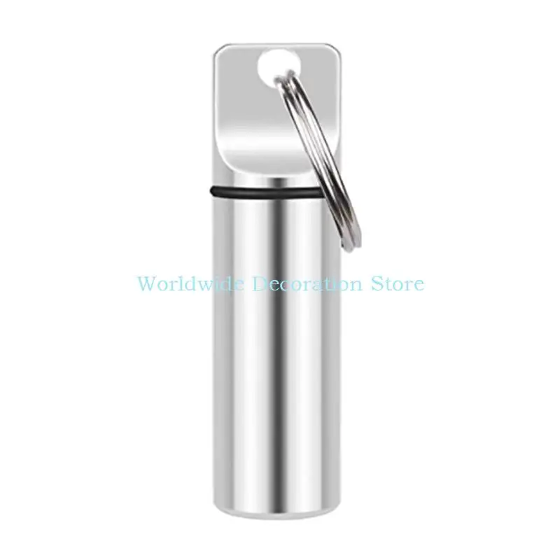 Q39B Aluminum for Pill Box Moisture Proof Anti Dust Mini Emergency for Pill Orga