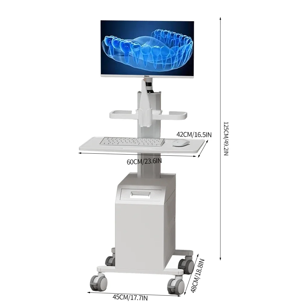 OC-5  Dental MEDICAL MOUTHSCANNING CART Oral scanning Manual type Oral Clinic Mouth Sweeping Cart Special Cart Scanner