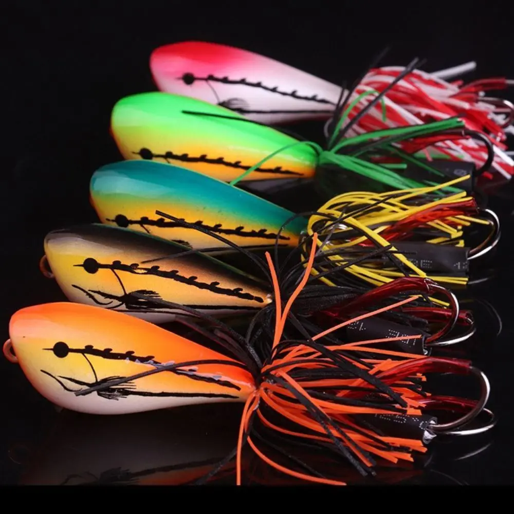 Fishing Gear Mini Jump Frog Bait Lifelike Silicone Frog Lure Jigging Bionic Crankbait Carp Fishing