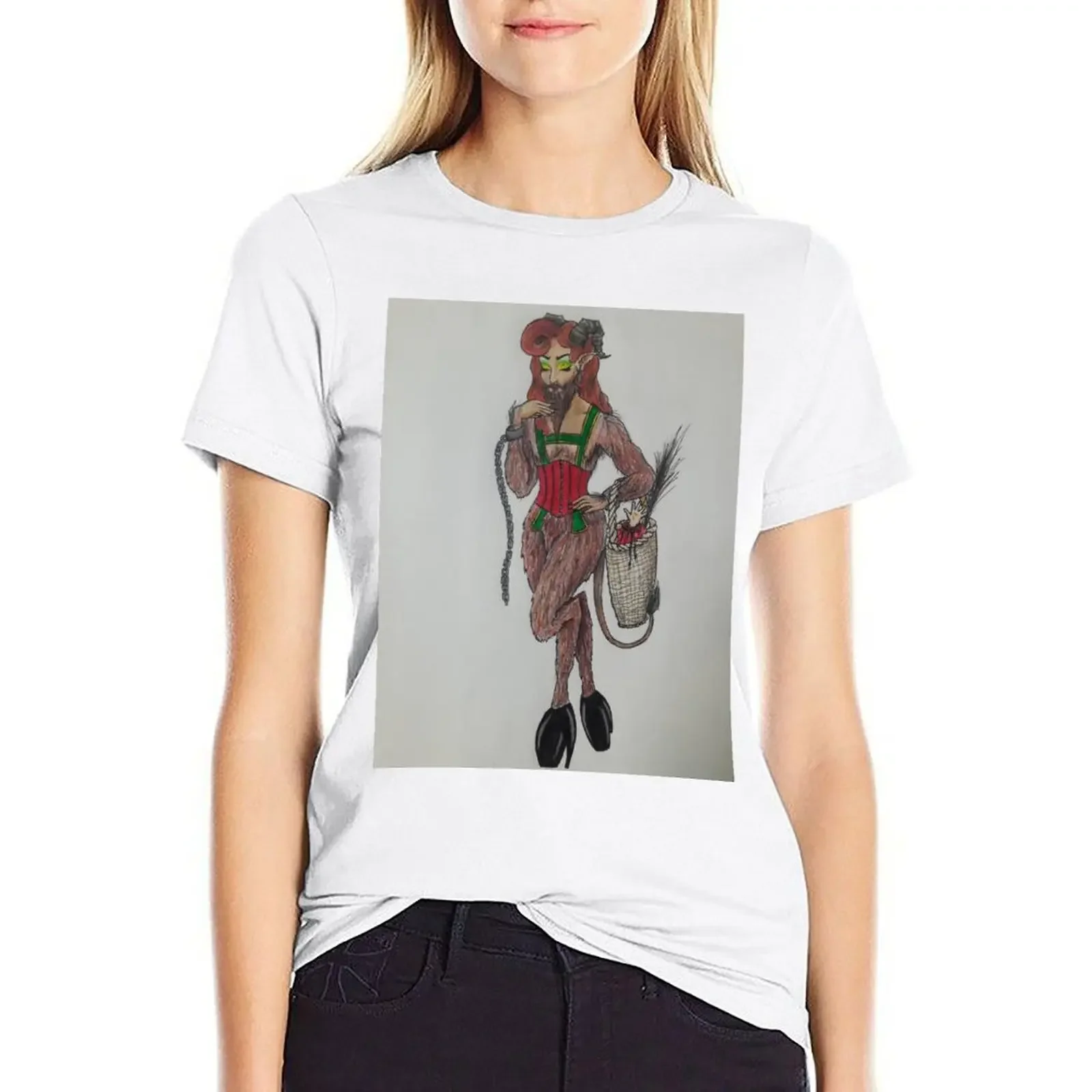 

Kramp-Yas T-shirt hippie clothes Aesthetic clothing lady clothes Women clothes