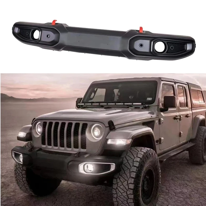 Front Bumper For Jeep For Wrangler JL/JT 2018+ 10th Anniversary Rear Bumpers For Gladiator Plastic JL High quality