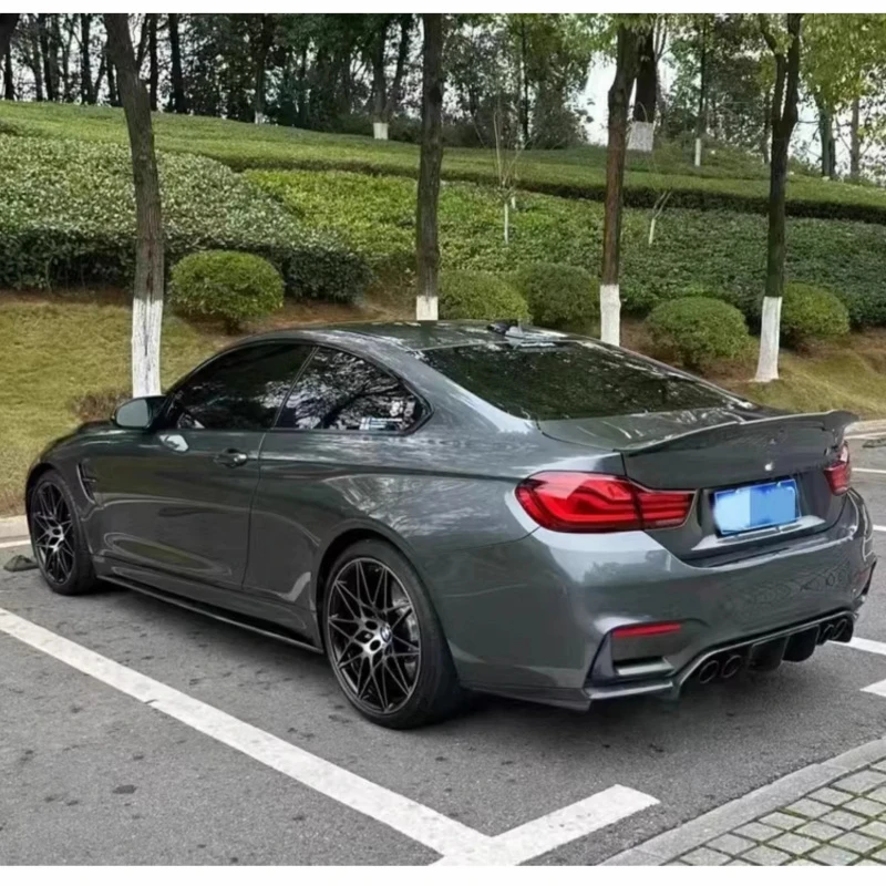 Hot Selling Fit Wet Carbon Fiber Side Skirts Side Bumper Lip Fit 3 Series F80 M3 Exterior Modification Accessories