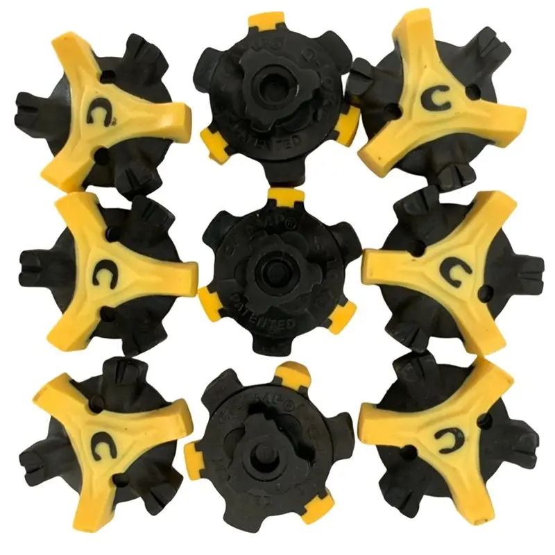 X08A 40 Pcs Golf Spikes Replacement Cleats - Rotating Shoe Spikes Q-LOK System