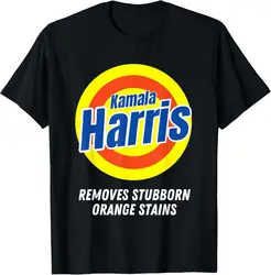 Kamala Harris Removes Stubborn Orange Stains Funny Unisex T-Shirt