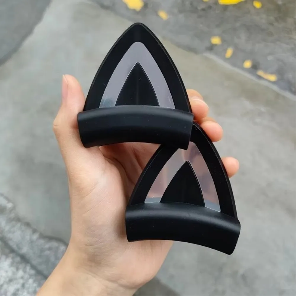 2Pcs Cat Ears Headphones Decorated Silicone Free Removal Gaming Headsets Attachment Lightweight Headphones Accessories