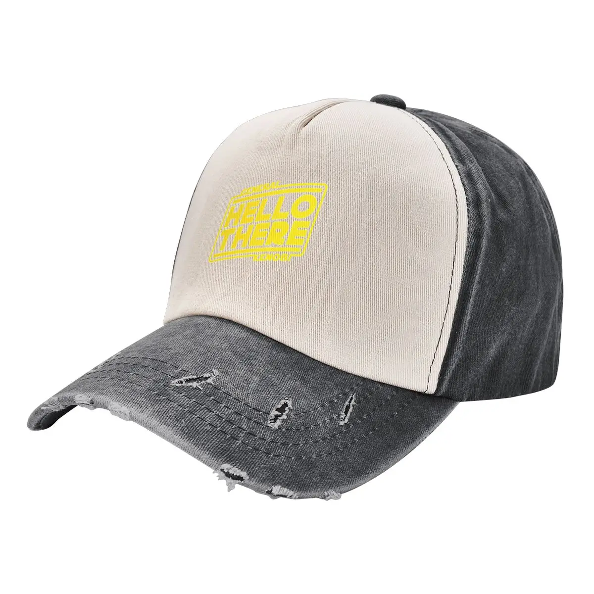 

Hello There Baseball Cap Golf Wear fun hats Cosplay Ladies Men's