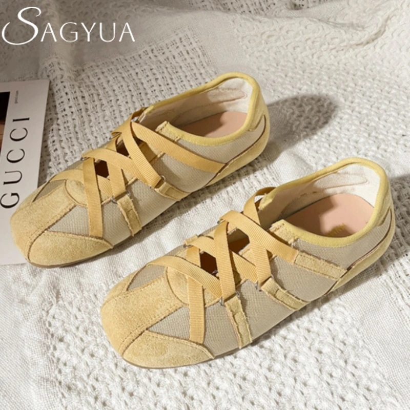 

Flats Mesh Casual Sneakers Women Sport Shoes Loafers Sandals 2025 Trend Summer Mary Jane Shoes Running Comfort Zapatillas Mujer