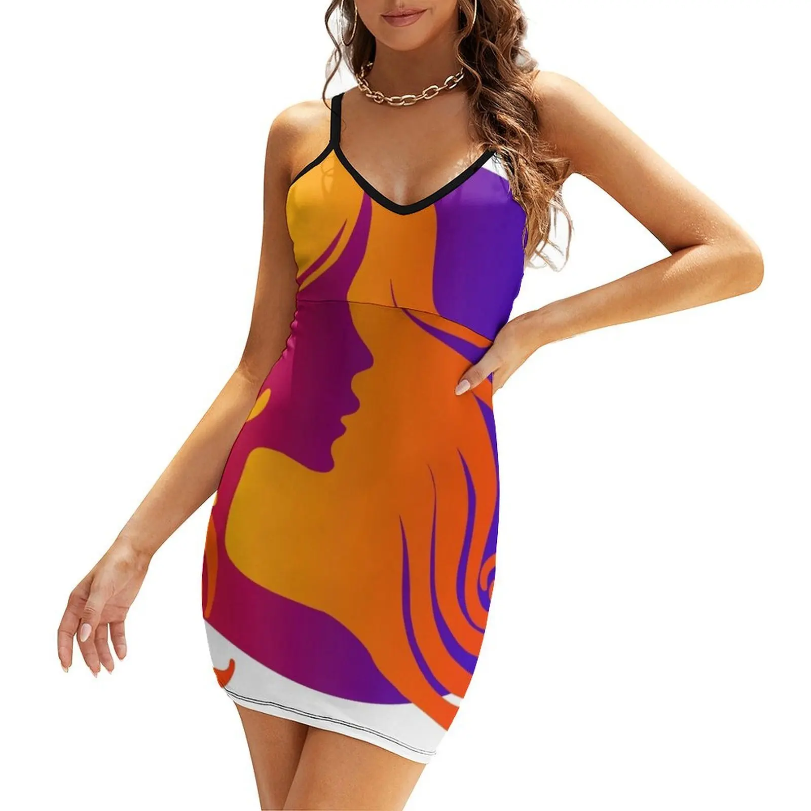 

Follow Your Rainbow Sling Dress chic and elegant evening dress summer dresses womens 2025 summer dresses women 2025 luxury dress