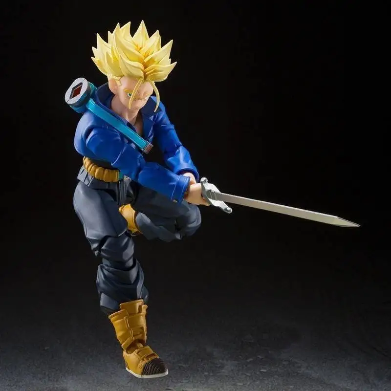 Dragon Ball Z Gohan Trunks Anime Figure Super Saiyan Torankusu Action Figurine Pvc Statue Model Desk Decor Collection Gift Toy view 5