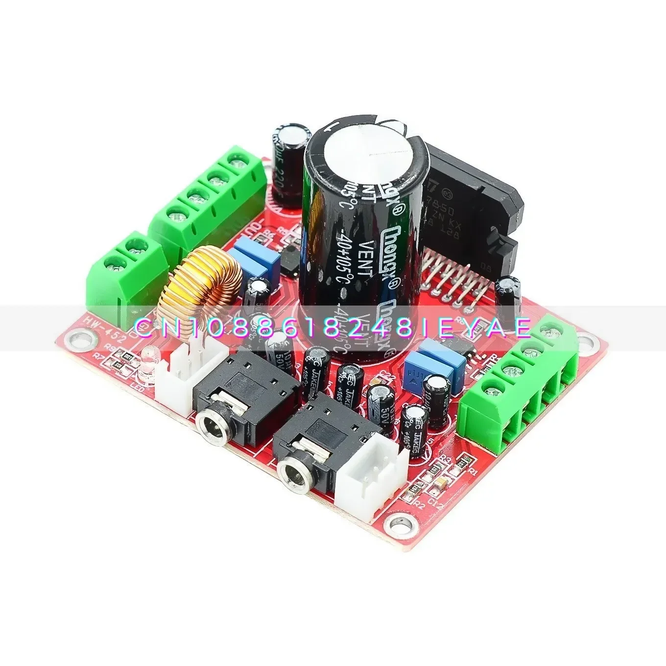 Audiophile Grade TDA7850 Power Amplifier Board 4-channel Car Power Amplifier Board 4X50W with BA3121 Noise Reduction
