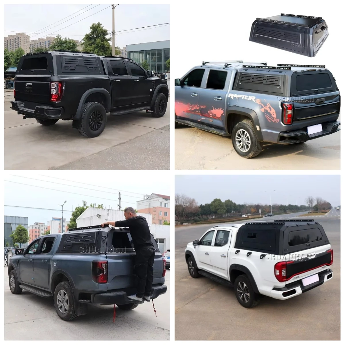 

Pickup Canopy Camper Hardtop Truck Topper Bed Cap Canopy F150 for Ranger Gladiator Canopy Camper