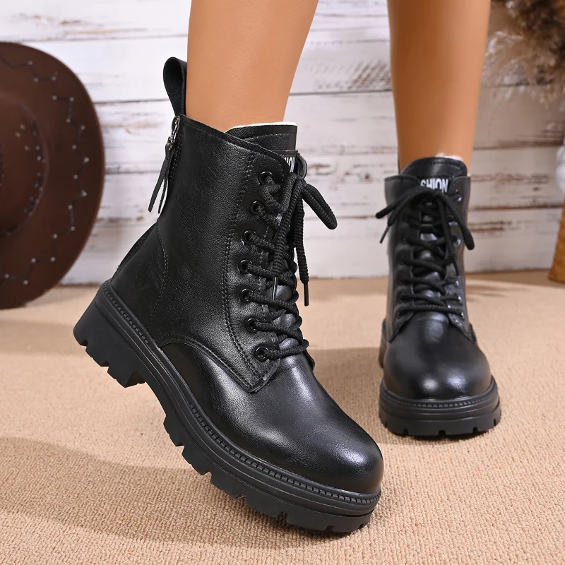 2026 Damesmode Motorlaarzen me - Oxford Lace Up Women recensie en prijs