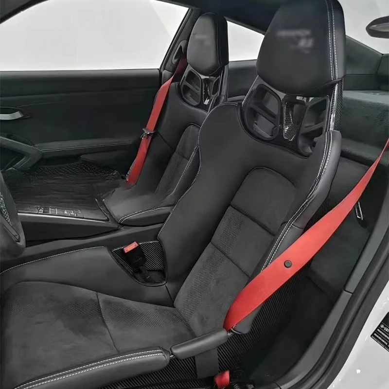 Universal Lightweight Carbon Fiber Car Seats for Series 911 718 Boxster Cayman GT3 RS Carbon Bucket Racing Seat