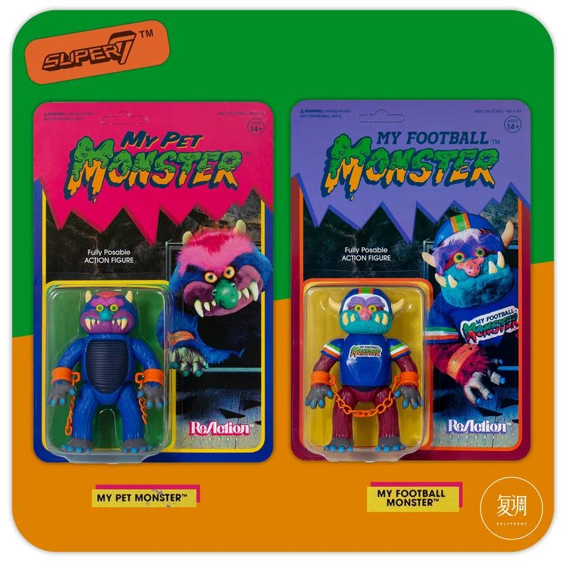 

В наличии Super7 My Pet Monster Фигурка Коллекция игрушек Подарок Мальчик Кукла Хэллоуин День Рождения