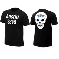 Worstelen Heren Zwarte Steen Koude Steve Austin 316 T-Shirt Hot Selling Nieuwe Zomer Dames Korte Mouw Shirt Kinderen 3d