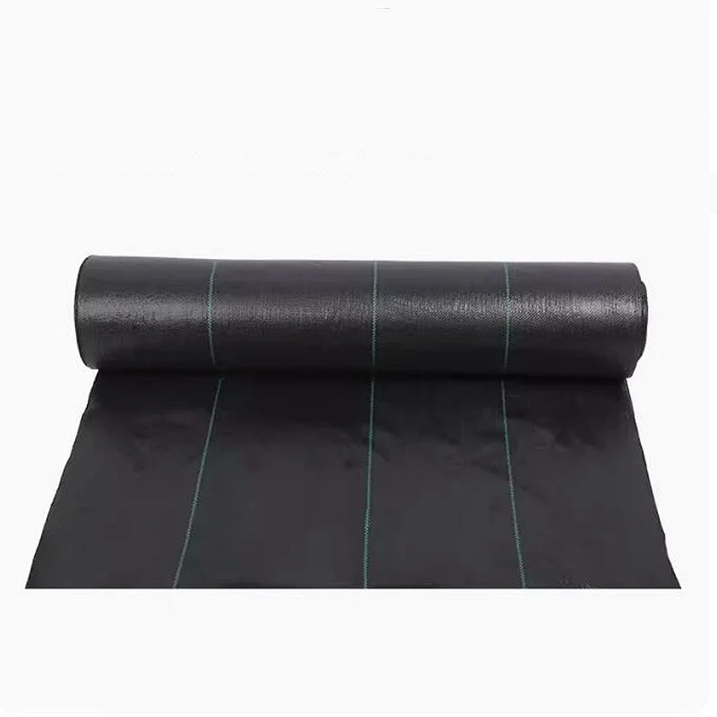 20250.8m×200m PP織り雑草防止シート、植物用防草農業用マルチクロス、温室除草マット、透水性