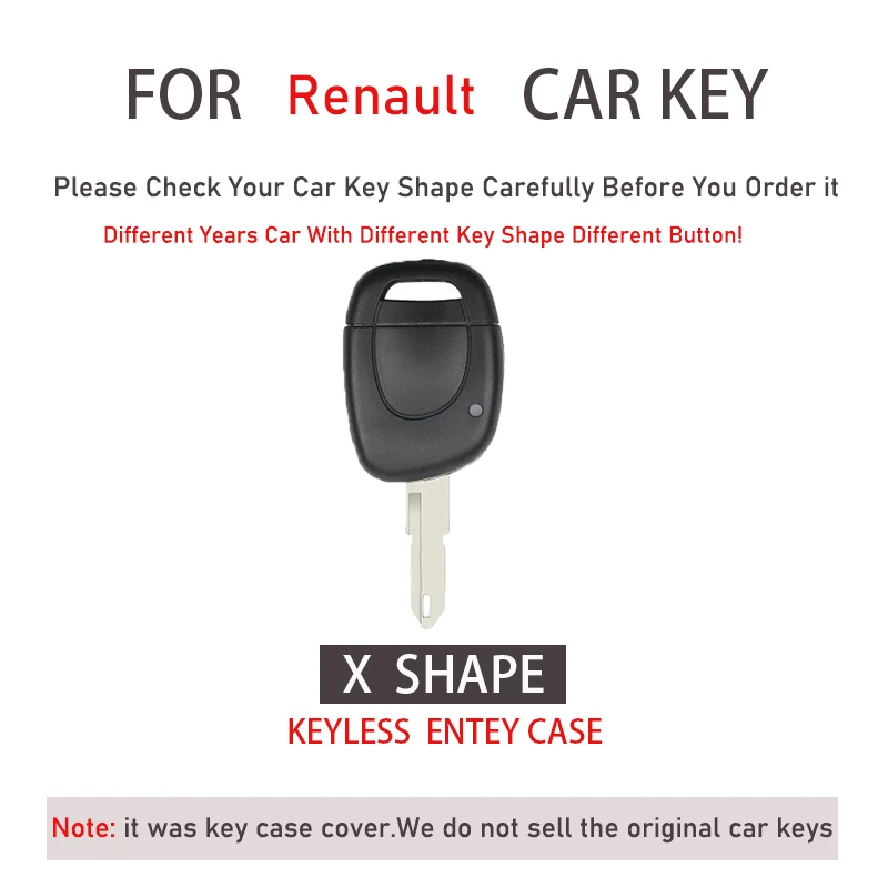 TPU Car Key Case Cover Shell for Renault Master Kangoo Clio 2 Symbol 2002-2011 twingo1 ph2 2004 Clio 2 PH2 Clio 2001-2008