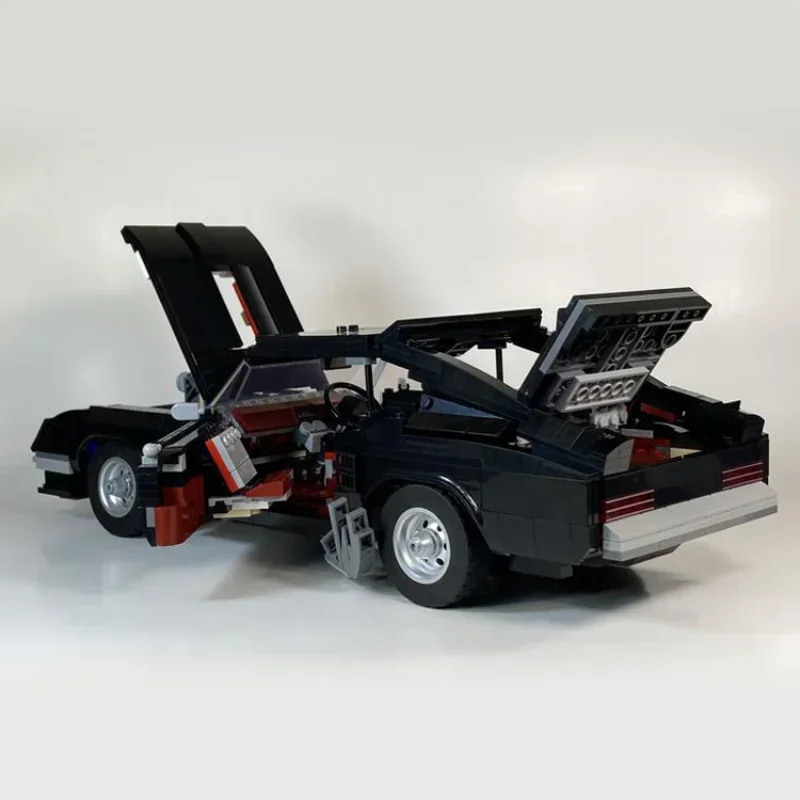 classic mad movie interceptor bricks film modified car blocks war speed champions moc sports race fans gift present product