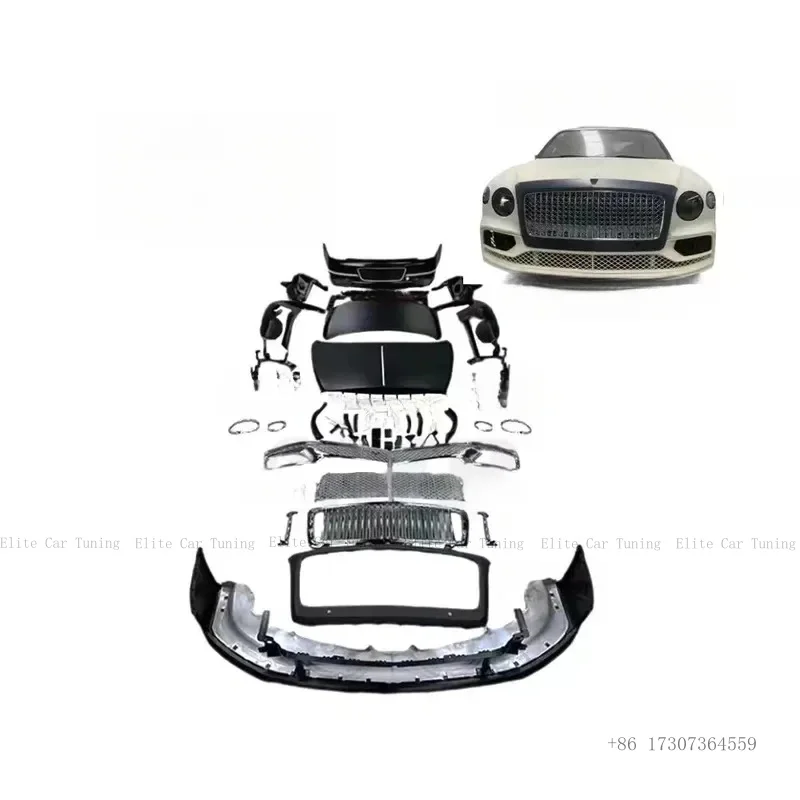 

High-quality goods Old Change New Facelif Conversion Kit Car Bumper for Flying Spur Upgrade Body Kit
