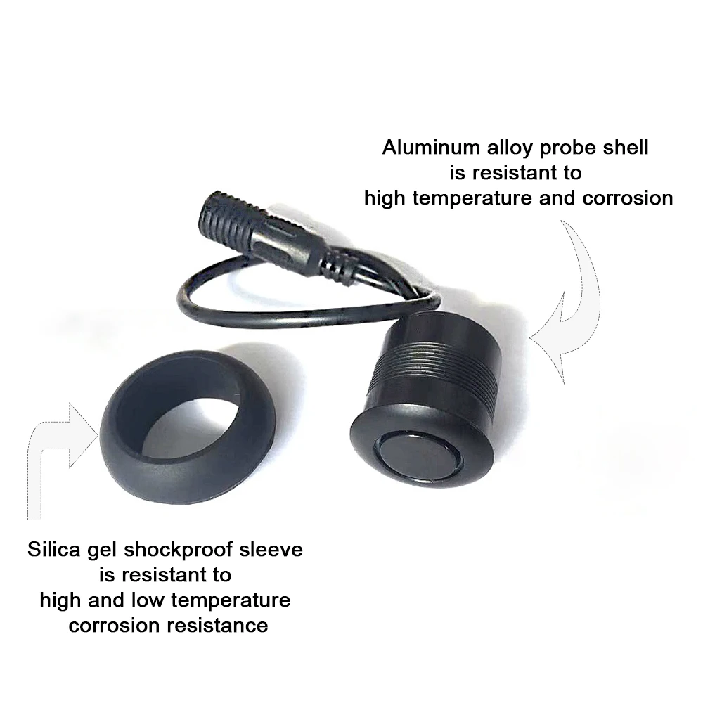 بالموجات فوق الصوتية 4 تحقيقات باركترونيك اليسار اليمين Led تذكير صوتي المنطقة العمياء جميع الأحوال الجوية كشف رادار السيارة نظام التحذير المبكر