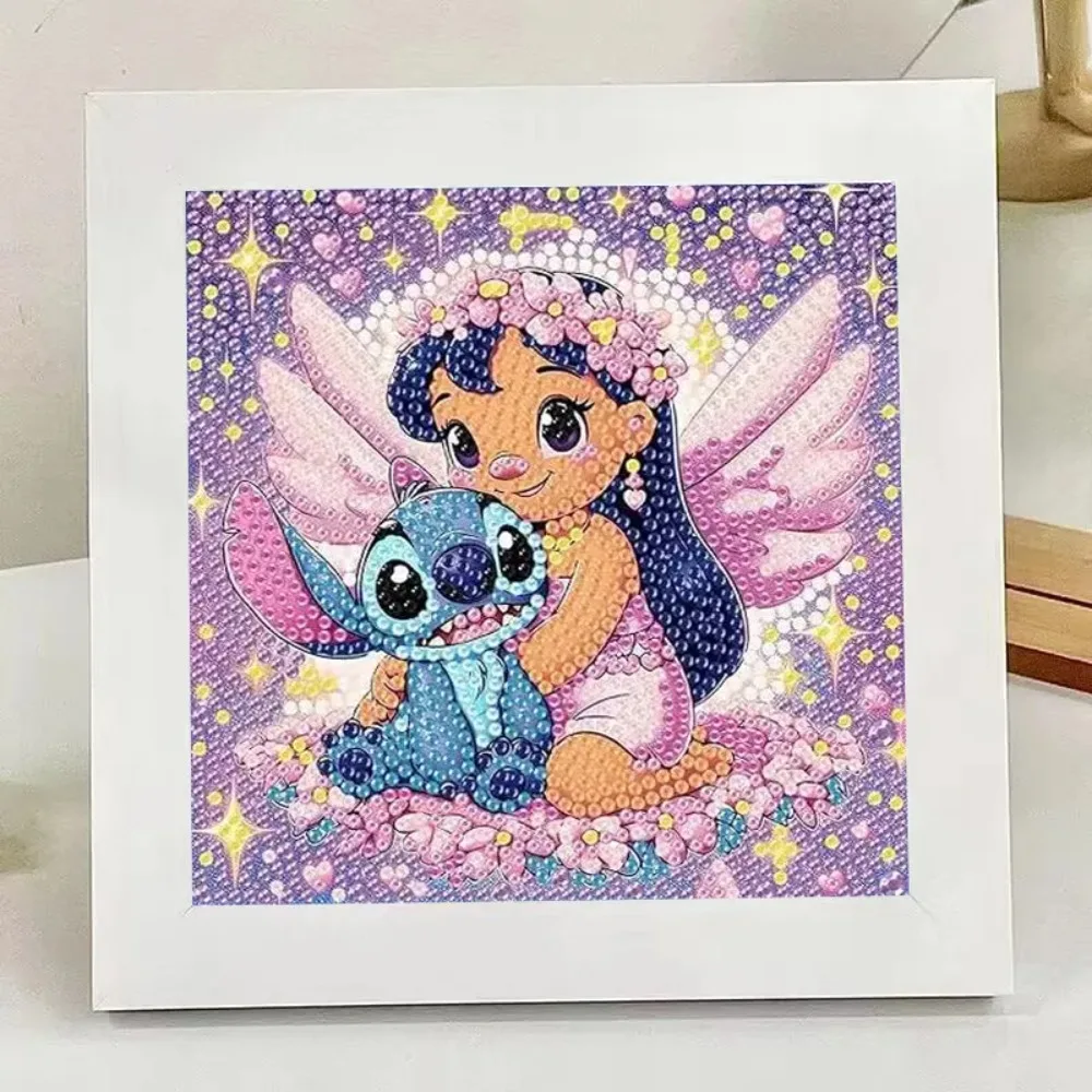 18*18cm 5d dos desenhos animados pintura diamante ponto colando brocas completas bordar decoração do quarto desenhar artesanato produtos semiacabados