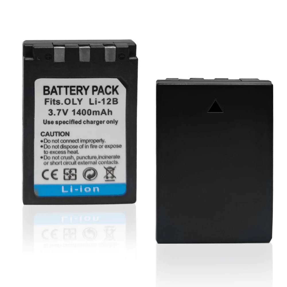 LI-10B LI-12B Battery for OLYMPUS DSC-AZ3,J1,J2,MZ,MZ3;MJU-20,10,300,400,410;FE-200;IR-500;D-590;U300 Camera LI10B LI12B