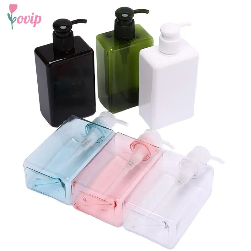 250/280ml Nordic Style Bath Refillable Bottle Shower Gel Shampoo Press Bottle Shower Gel Refillable Bath Storage Bottles