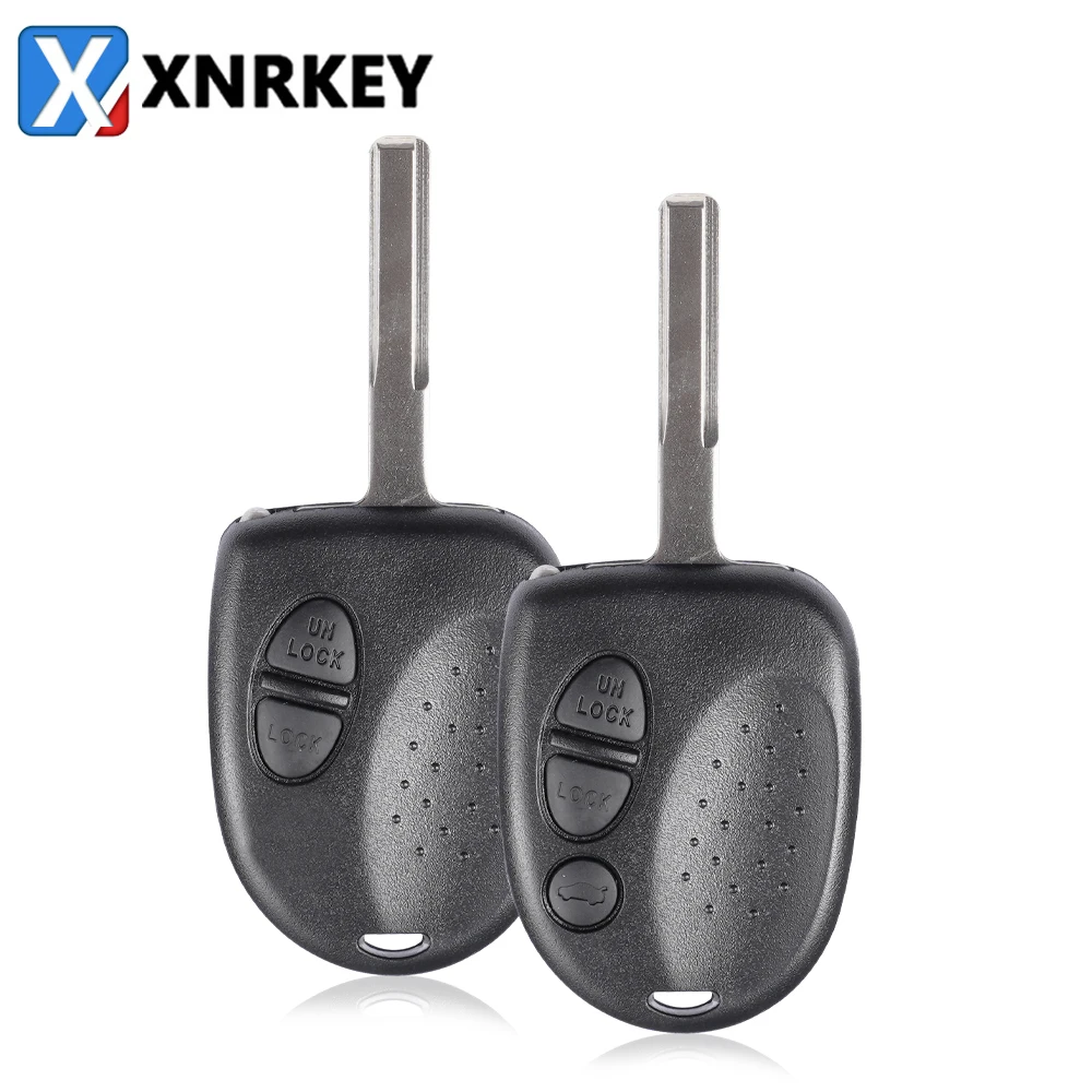 XNREKEY Key Shell Fit 2/3 pulsante per Holden VS VT VX VY VZ WH WK alligore Chevrolet Uncut Blade Fob Car Key Case sostituzione