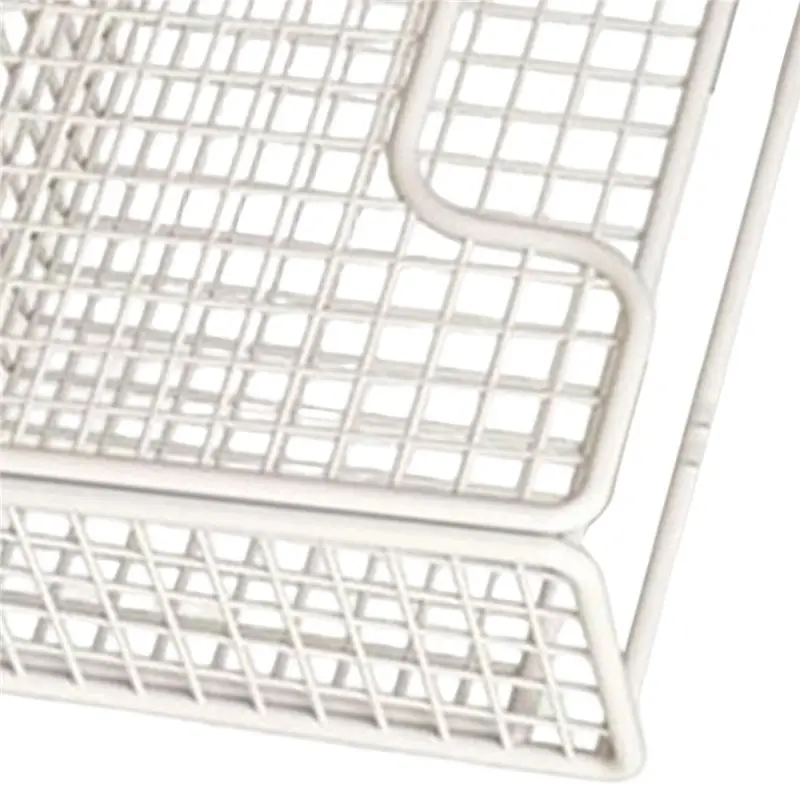 لكمة خالية المطبخ خزانة الباب صندوق تخزين رف الحديد خزانة مثبتة على الحائط البلاستيك التفاف رف الحمام الثلاجة Rack-B91B #5