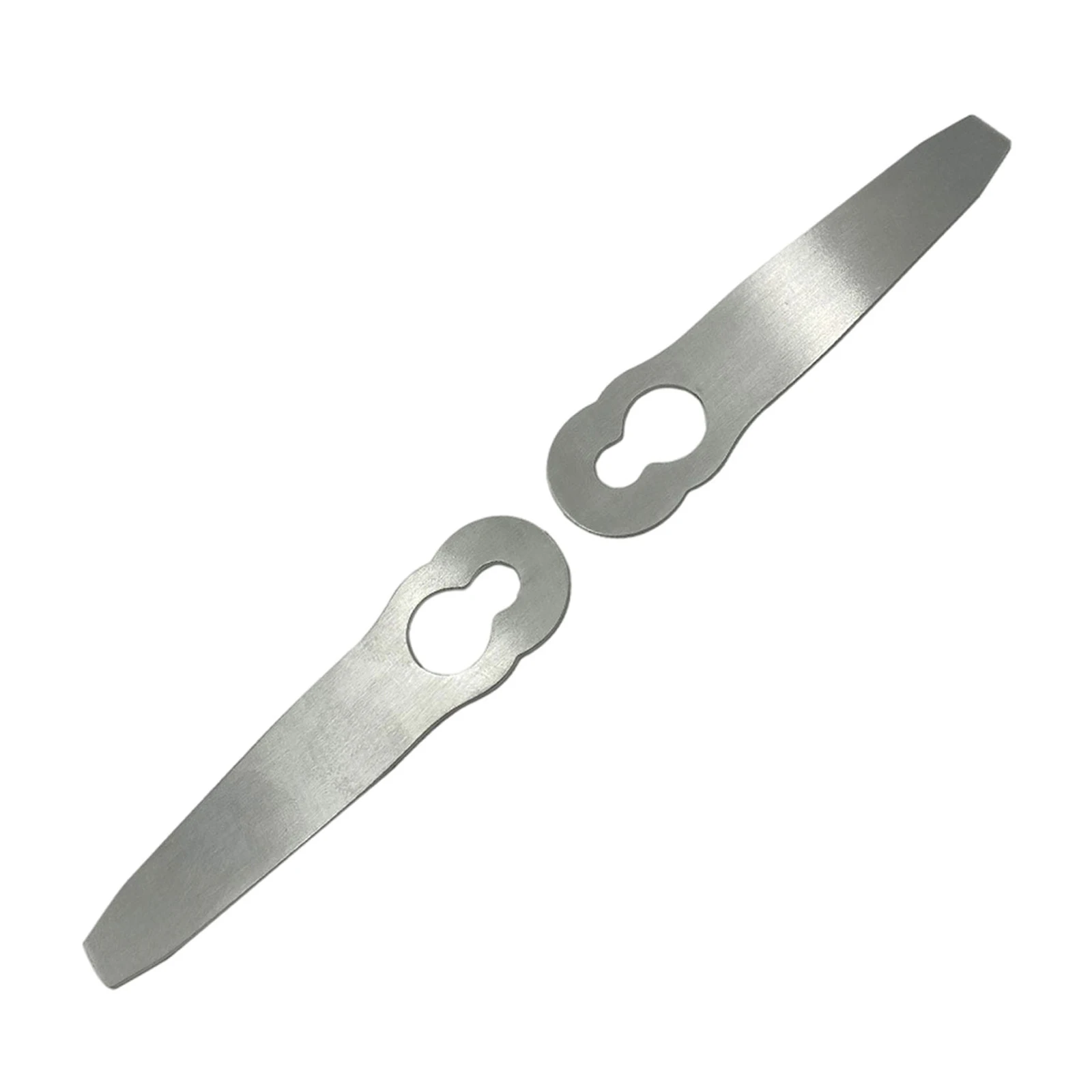 Lawn Mower Blades Stainless Steel Mowing Machine Blades 1.5mm Thickness Spare Knives High Strength for Stihl Polycut 2-2 FSA 45