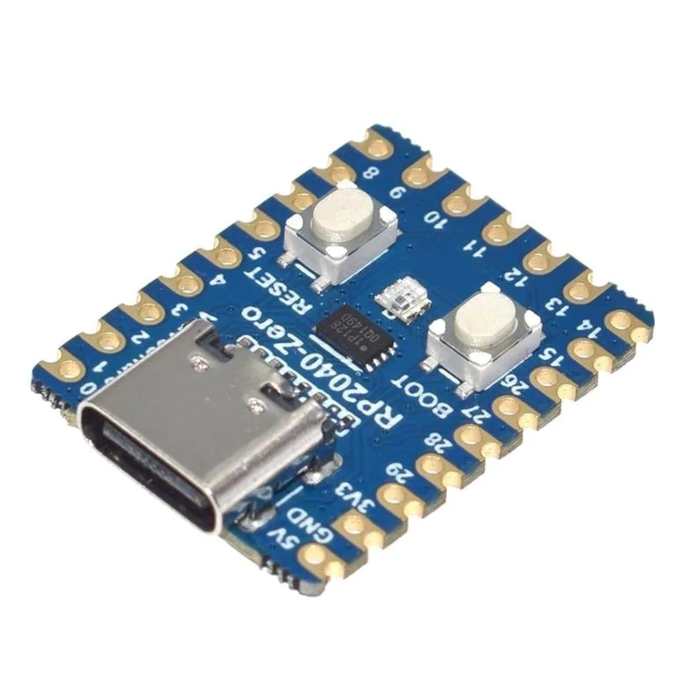 2MB Flash RP2040 Development Board Zero Form Factor RP2040 Chip Raspberry Pi PICO Board PICO Compatible RP2040 Zero Board