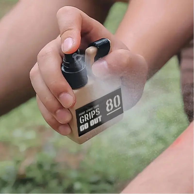 في الهواء الطلق طارد البعوض رذاذ زجاجة التخييم السفر المحمولة رذاذ زجاجة تطهير زجاجة 80 مللي زجاجة رذاذ التكتيكية